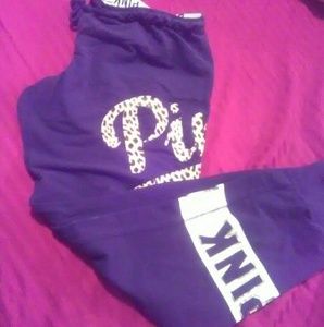 PINK sweats